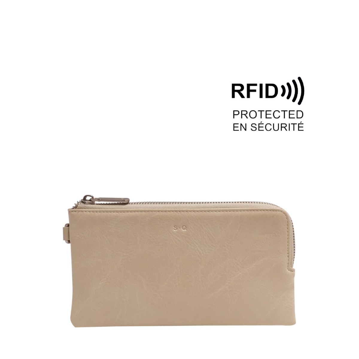 Margot Clutch Wallet - Almond Milk 